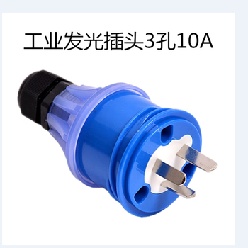 S31bs industrial wire reel drag reel 220v national standard 10a16a leakage socket accessories partially customized luminous plug 10a three-pin