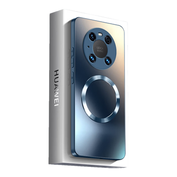 95% new, milk duck ag frosted, suitable for huawei mate40pro mobile phone case, mate40pro protective cover, magnetic charging, ultra-thin frosted all-inclusive anti-fall for men and women, sapphire blue