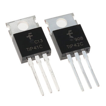 Brand new npn tip42c pnp direct plug to-220 power transistor transistor tip41c tip41c/42c 5 each