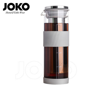 Joko heat-resistant glass coffee pot, flower teapot, cold brew pot, high borosilicate hot water-resistant pot, tea mesh camping pot, pot 800mlx1 only