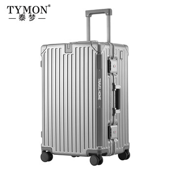 Tymon luggage trolley suitcase universal wheel thick and lightweight 37/7 open + large capacity dream t series b003 gunmetal color 28 inch