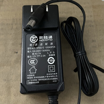 Original continental power adapter ads-24dn-12y-12024gpcn power cord 24w continental 12v2a5521 jack