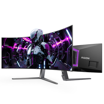 80% new aoc aoc 34-inch qd-oled 175hz 0.03ms native 10bit hardware low blue light 8w audio curved hairtail gaming e-sports monitor ag346ucd
