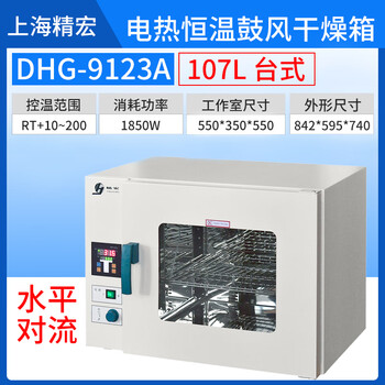 Renjuyi customized shanghai dhg-9030a/9070a blast drying oven electric constant temperature laboratory industrial oven vertical dhg-9123a (107 liters) desktop