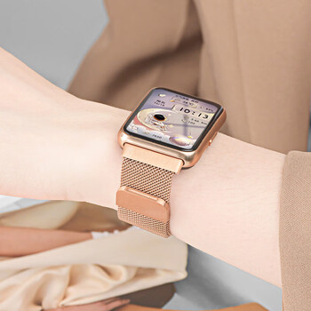 Huawei watch watch fit smart sports men's and women's model bluetooth call phone 2nd generation heart rate sleep blood oxygen health monitoring adult menstrual cycle nfc payment vitality style-sakura pink + milanese strap + fashion dial