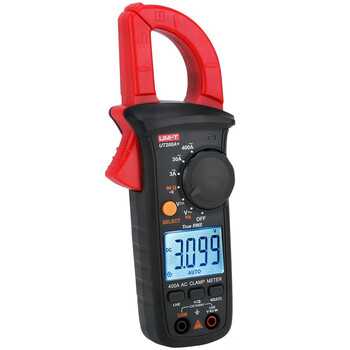 Uni-t clamp meter multimeter true effective value digital ammeter high-precision intelligent anti-burn electrician special maintenance table ut200a + special tip pen + spare battery