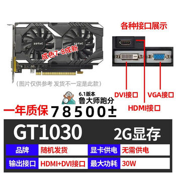 Desktop computer independent graphics card gtx760 950 960 1050 1060 2g4g6g game hd graphics card gt1030 2g