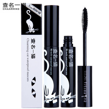 Check the name of yimao curled three-dimensional mascara, naturally long-lasting, thick and curling, slim and waterproof, sweat-proof and not easy to smudge for female beginners, olive brush head 9ml