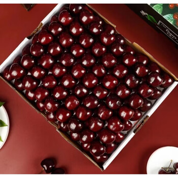 Fruit farmer chilean cherry fresh black pearl fruit for pregnant women big cherry gift box fruit 1kg selected fruit