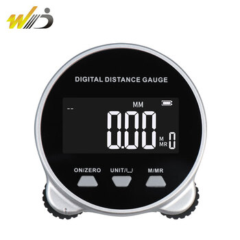 Weidu (wd) electronic digital display roller distance meter high-precision mini small q ruler roll distance measuring wheel curve arc length cylindrical measurement digital display roller ruler (200 meters distance measurement)