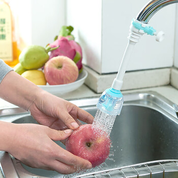 Badger faucet extender kitchen anti-splash head faucet anti-splash water saver plastic long filter