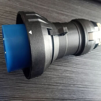 Explosion-proof plug, anti-corrosion, waterproof and dust-proof plug device 16a32a explosion-proof plug bzc8050 engineering plastic wf2 16a/380v/5-core single plug