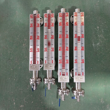 Uz magnetic flap liquid level meter with remote transmitter 304 float top-mounted pp water level sensor magnetic opening 304 material d25=0.5 meters