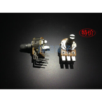 Hivi d1010 b50k6 foot flower handle curved foot 15mm carbon film dual power amplifier volume potentiometer 1