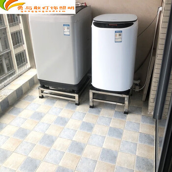 Junmo stainless steel washing machine base washing machine rack fully automatic universal bracket shelf refrigerator base rack drum bracket length 36 width 36 height 15 cm