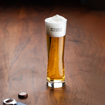 Toyo-sasaki glass brand official flag japan imported toyo sasaki japanese-style strengthened glass beer mug craft beer mug shuying beer mug (small waist) 360ml