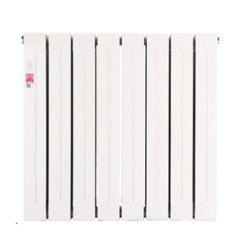 Gold flagship copper-aluminum composite radiator household water radiator household central heating water circulation radiator 7575 white (single column price) 1.5m