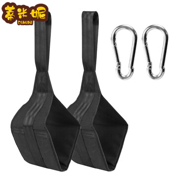Timminy abdominal muscle training belt cantilever belt abdominal strengthener suspension abdominal sling suspended leg raise side abdominal training fitness equipment one pair of thickened high-quality cantilever straps + one pair of safety buckles