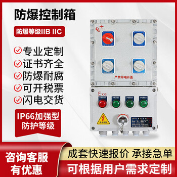 Stainless steel explosion-proof box instrument junction box empty box power box aluminum alloy explosion-proof distribution box maintenance control box cabinet 400400200 explosion-proof type