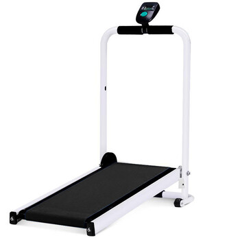 Minghuitong treadmill with a load capacity of 300 pounds, household non-electric walking folding small indoor gym mini mechanical fitness children's model
