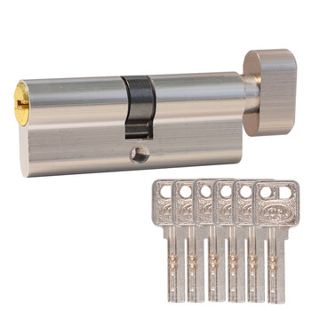 Hotun indoor door lock cylinder wooden door lock cylinder small 70 lock cylinder 6 keys universal lock cylinder te-70z