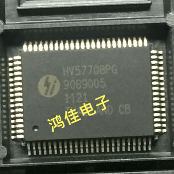 Hv57708pg hv57708 qfp80 serial to parallel logic converter chip ic