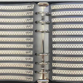 Smd high frequency rf capacitors, inductors and resistors sample booklet 5g test electronic devices batch order 01005 murata capacitor grm 47 types *50 pieces