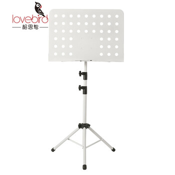 Acacia music stand thickened liftable folding stand music stand guitar violin guzheng erhu music stand medium size white
