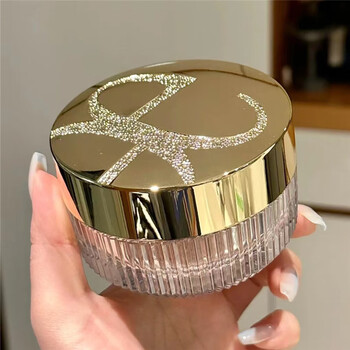 Elegance new elegant beauty down makeup loose powder oil control brightening e big cake loose powder 02 matte translucent recommended 20g