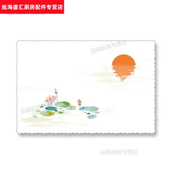 Pick up cat placemat paper disposable placemat japanese style dining table pad paper thick absorbent japanese food shop plate placemat paper wanqing 100 pieces
