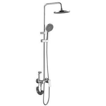 Liangyu bathroom 8389 series shower head, four-speed high-standard shower head for home bathroom, all-copper valve body, electroplating