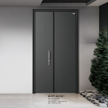 Weiyi emperor w-071-weiqi double door entry door safety door anti-theft door