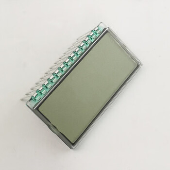 Ouhuayuan three and a half tn segment code lcd screen ultra-wide temperature segment temperature and humidity lcd display qyt13264 semi-transparent mode