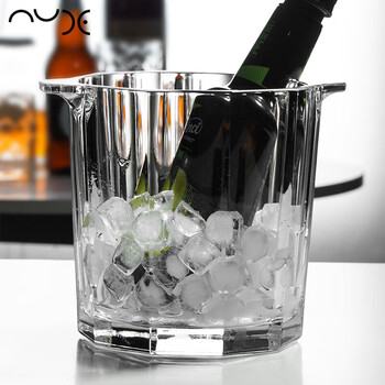 Epden türkiye original imported crystal glass ice bucket transparent ice bucket ice bucket champagne ice wine bucket ice bucket 1.6/