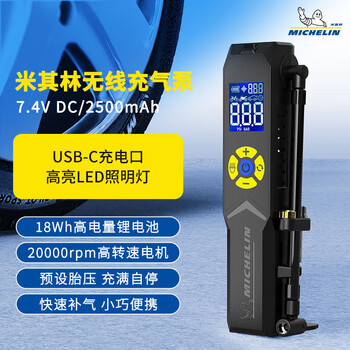 Michelin michelin wireless lithium battery air pump 3323