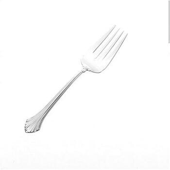 Wallace french regency style sterling silver cold meat fork 20cm dishwasher safe fine tableware