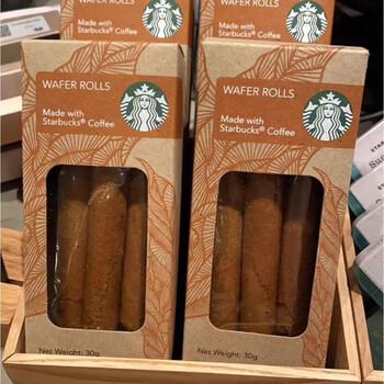 Starbucks star select starbucks coffee egg rolls coffee egg rolls 6 boxes new arrival date coffee eggs 6 boxes