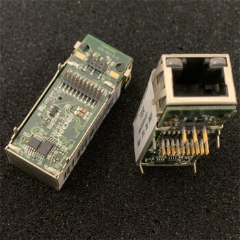 Ouhuayuan xp3002000-01r lantonix new module 09+ network port transformer with fiber optic and light