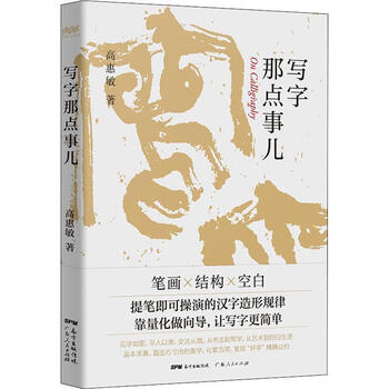 Something about writing gao huimin art 9787218126401 chinese calligraphy