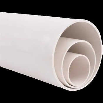 100 pvc pipe drainage and sewage ventilation pipe thickened plastic pipe 100 round pipe 2 meters high material flow