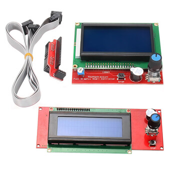 Ouhuayuan 3d printer motherboard accessories lcd2004 display 12864 lcd control module ramps 1.42004 control board
