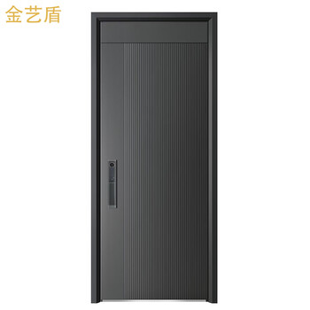 Jinyi dun door industry (a07 jinzheng) class a safety door carved aluminum plate entrance door supports private customization a07 jinzheng single door