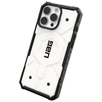 95% new uag suitable for iphone16promax mobile phone case apple 16promax mobile phone case anti-fall all-inclusive anti-fall magnetic phone case adventure white