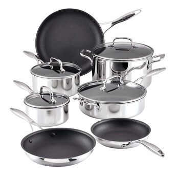 Circulon stainless steel scratch-resistant 11-piece set multi-functional cooking pot universal for induction cookers