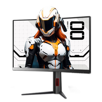 80% new aoc 27-inch 300hz hva fast lcd 1ms hdr10 factory color calibration low blue light 1500r curved gaming e-sports monitor aegis series c27g4z