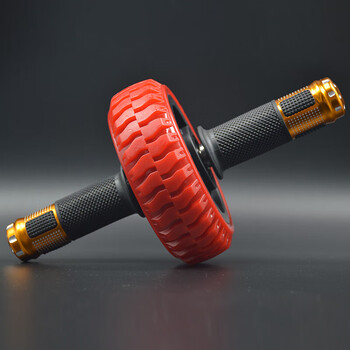 Gangyanjian abdominal wheel single wheel home fitness light sound beginner abdominal training sports abdominal curler abdominal roller abdominal muscle wheel fh15-1 red single wheel abdominal muscle wheel