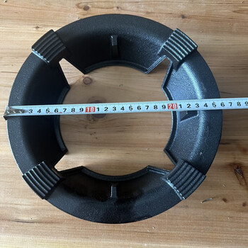 Qinkai cast iron gas stove wind-blocking fire-concentrating hood household gas stove energy-saving cover universal anti-slip bracket windproof hood accessories 4-claw fire-concentrating energy-saving (original color without spray paint)