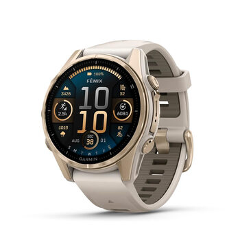 Garmin fenix 8 amoled outdoor sports watch 43mm dial blood oxygen heart rate running cycling diving camping watch gift gold