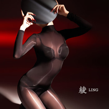 Aya born silky silk lingerie liuguang 15d catwoman sexy tight wrap sexy open crotch stockings jumpsuit for women black black m size 155cm~168cm