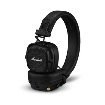 Marshall major v headset wireless bluetooth heavy bass long battery foldable 5th generation headset headset black